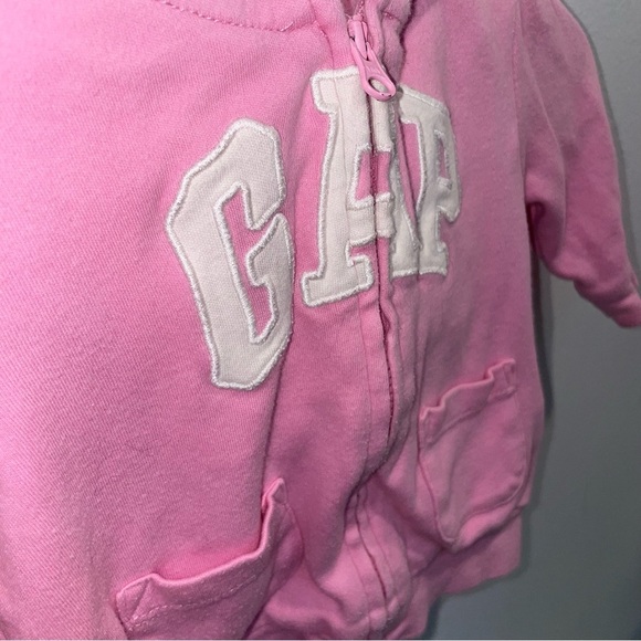 5/$15 GAP Light Pink Zip-Up Hoodie - Picture 2 of 7